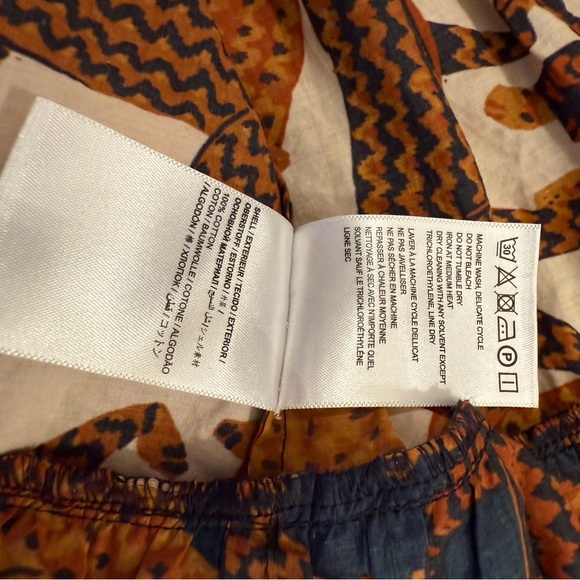 NWT FARM Rio Women's Mini Dress - Brown and Blue - Picture 7 of 8